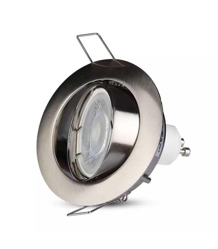 corp spot gu10 crom mat unghi reglabil v tac 4