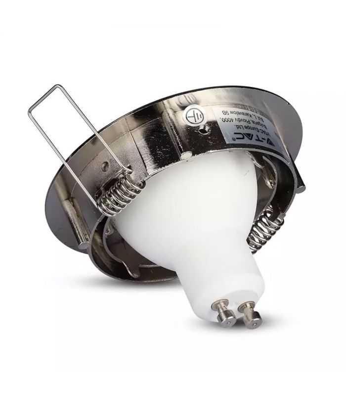 corp spot gu10 crom mat unghi reglabil v tac 5