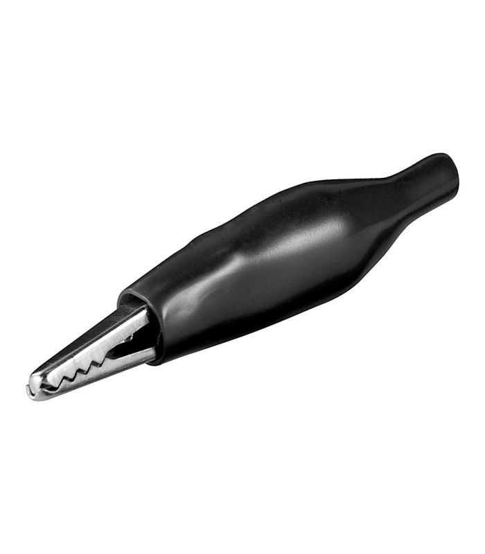 Crocodil Clip Negru 36mm Goobay 11416