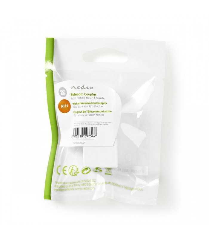 cuplaj modular nedis rj11 mama rj11 mama alb 3