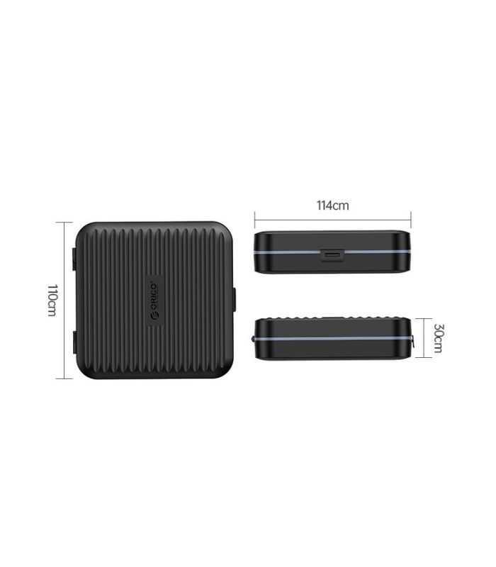 Cutie Protectie 10x Card Sd 6x Card Microsd 2x Compactflash 110x114x30mm Neagra Orico Pscd 5 Bk