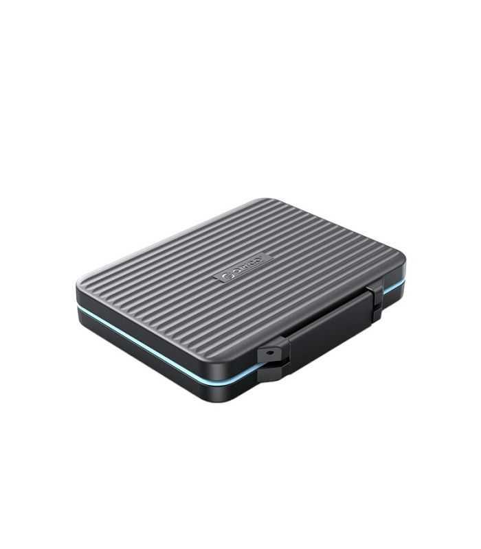 Cutie protectie 6x card SD / 4x card MicroSD / 1x CompactFlash / 1x Card Reader 130x102x21mm neagra Orico PHCD-6-BK