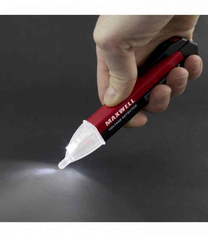 detector de tensiune fara contact direct cu lumina led maxwell 25818 3