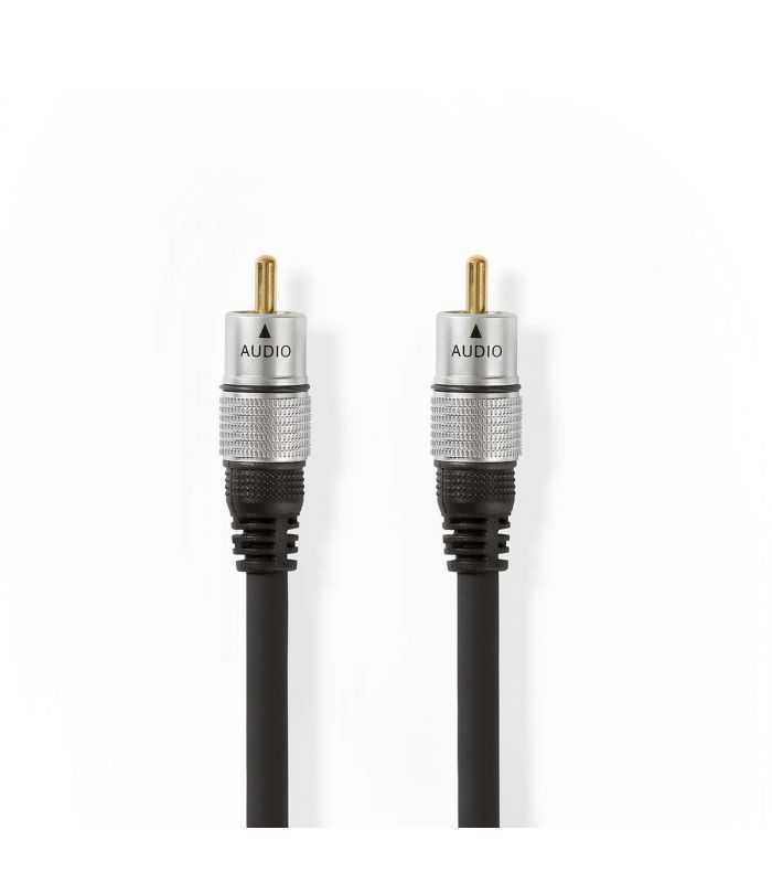 Digital Audio AV Cablu 1x RCA tata - 1x RCA tata 1.5m placat cu aur Nedis 4 Digital Audio AV Cablu 1x RCA tata - 1x RCA tata 1.5m placat cu aur Nedis