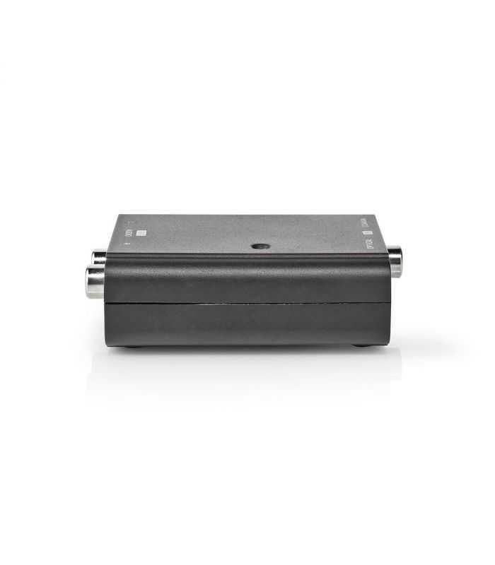 digital la stereo audio convertor audio digital in stereo digital rca mama toslink mama 2x rca stereo mama nedis 7