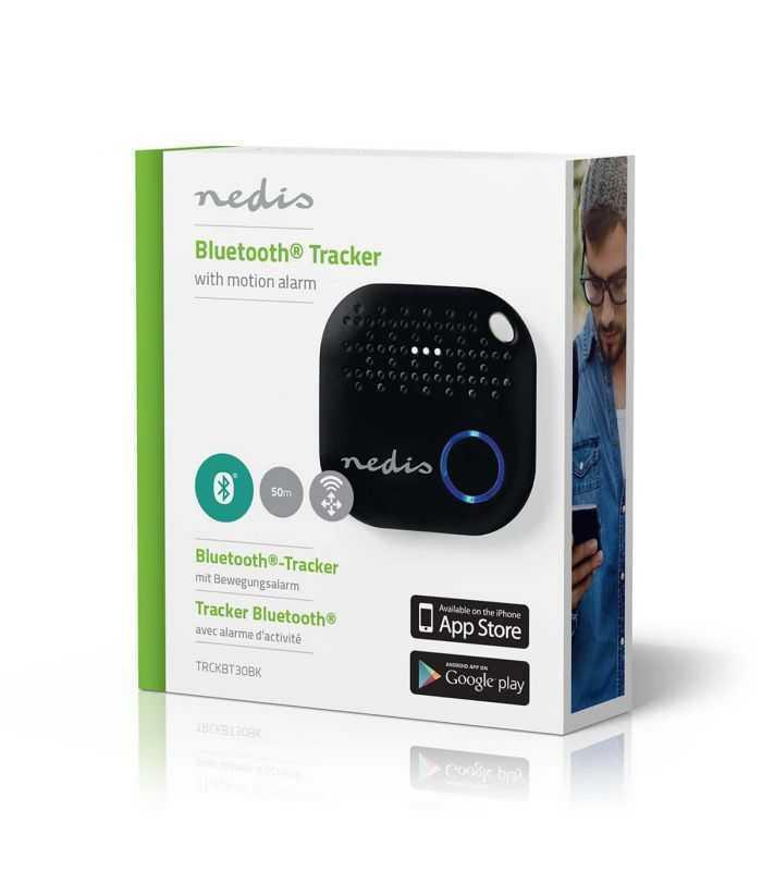 dispozitiv de urmarire cu bluetooth nedis detecteaza miscarea functioneaza pana la 50m 5