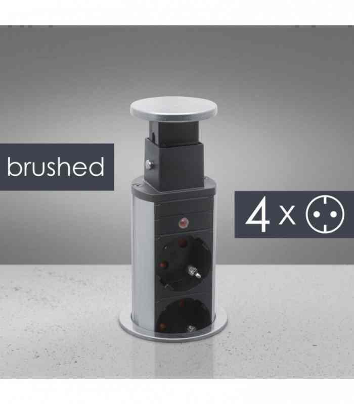 Distribuitor 4 prize camuflat in mobilier- Plastic Metalizat-Satinat delight 20431B