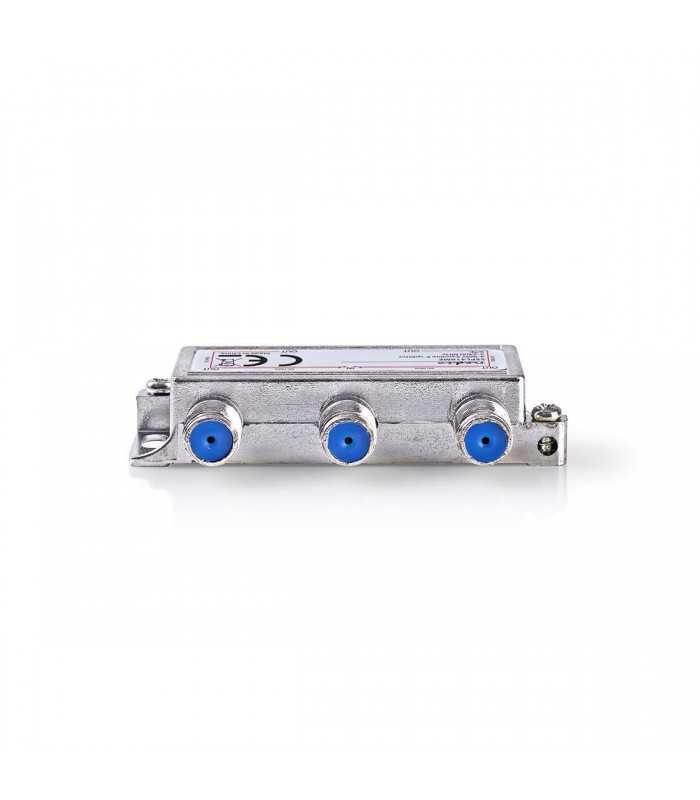 distribuitor semnal splitter tv nedis 4 cai 5 2400 mhz 2