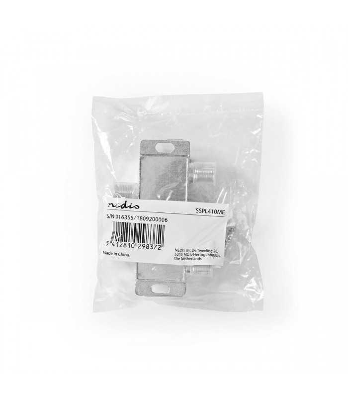 distribuitor semnal splitter tv nedis 4 cai 5 2400 mhz 4
