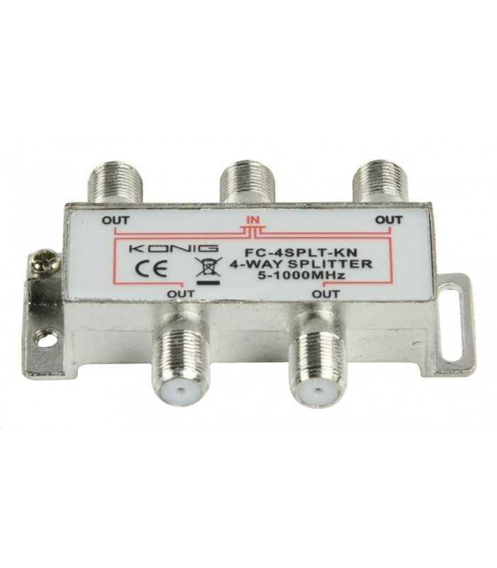 Distribuitor semnal TV 4 cai 862 Mhz Konig