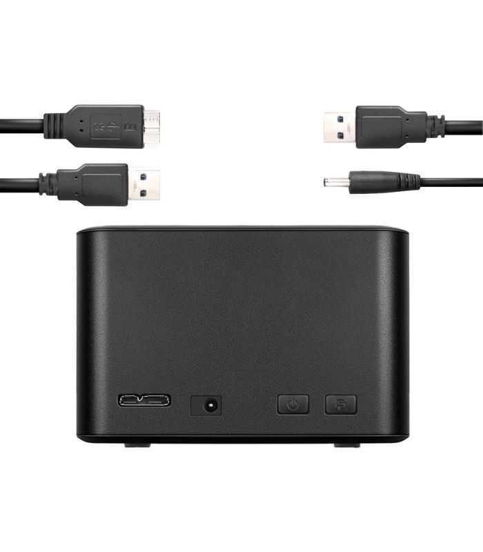 Docking Station Clonare Axagon Adsa D25 Clone Mini Superspeed Usb32 5gbps 25 Dual Hdd Ssd 6g