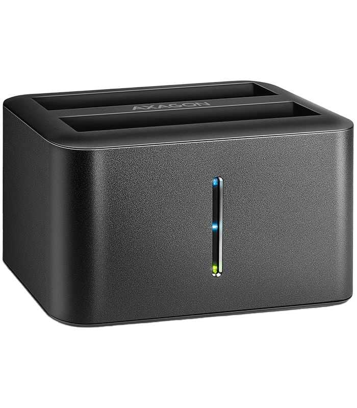 Docking Station Clonare Axagon Adsa D25 Clone Mini Superspeed Usb32 5gbps 25 Dual Hdd Ssd 6g