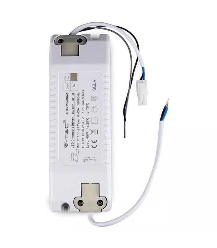 driver pentru panou led 45w dimabil 30 42v v tac 2