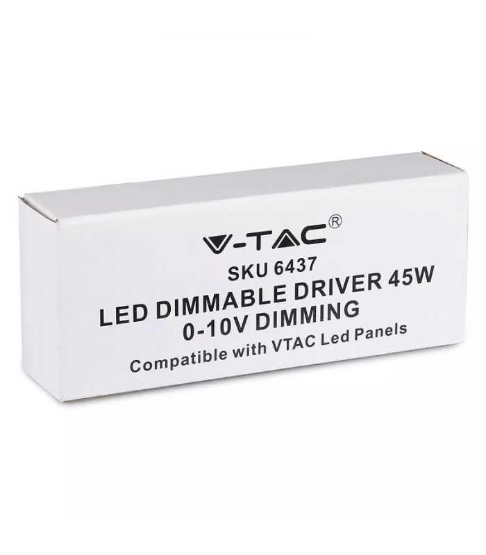 driver pentru panou led 45w dimabil 30 42v v tac 3