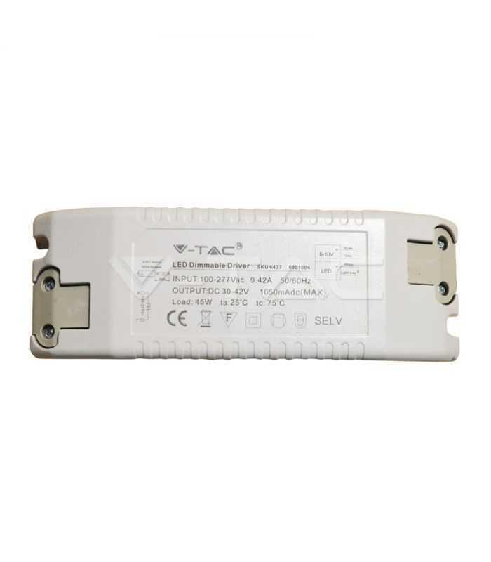 driver pentru panou led 45w dimabil 30 42v v tac 4