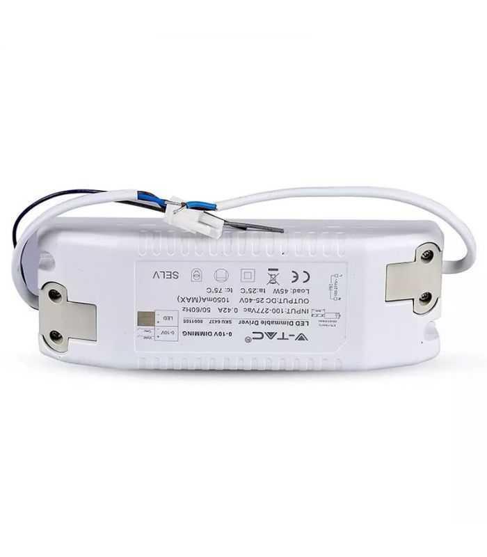 Driver pentru panou LED 45W dimabil 30-42V V-TAC