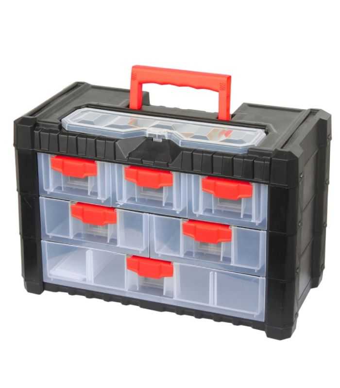 Dulap plastic HD modular 400x200x260mm 13 sertare PROLINE 35741