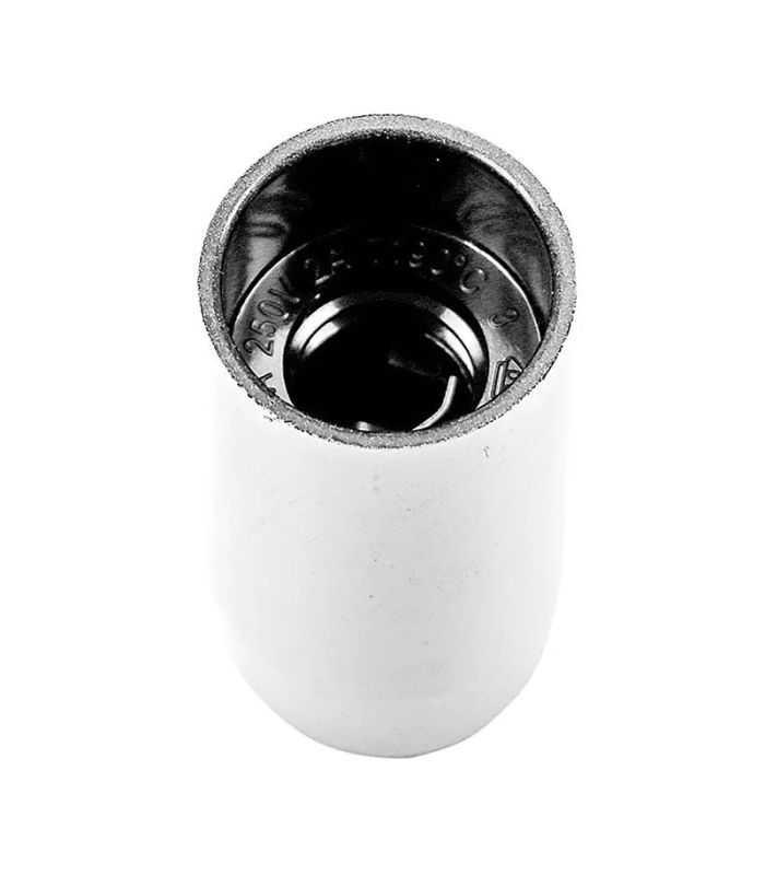 Dule E14 IP20 plastic bakelite alb V-tac SKU-8753