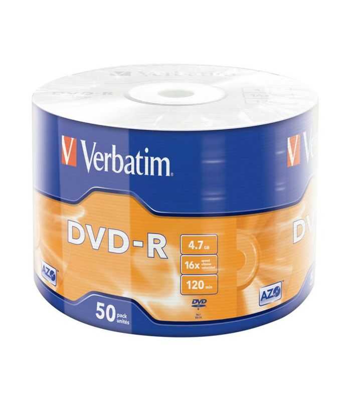 DVD-R 4.7GB 16x Verbatim set 50buc