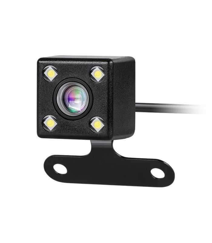 Dvr Auto Cu Camera Fata 1080p Spate Vga In Oglinda L100 Peiying Basic Py Dvr030