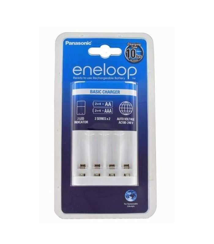 Eneloop Incarcator Basic nu include acumulatori 4x AA (R6) Panasonic BQ-CC51E