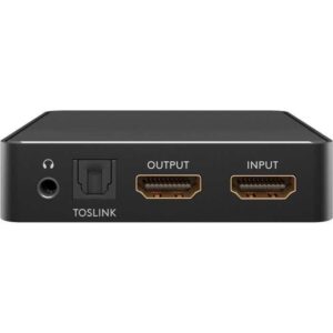 Extractor Audio Hdm 4k 30hz V14 Hdmi Toslink Jack 35 Mm Audio Casti Goobay 58469