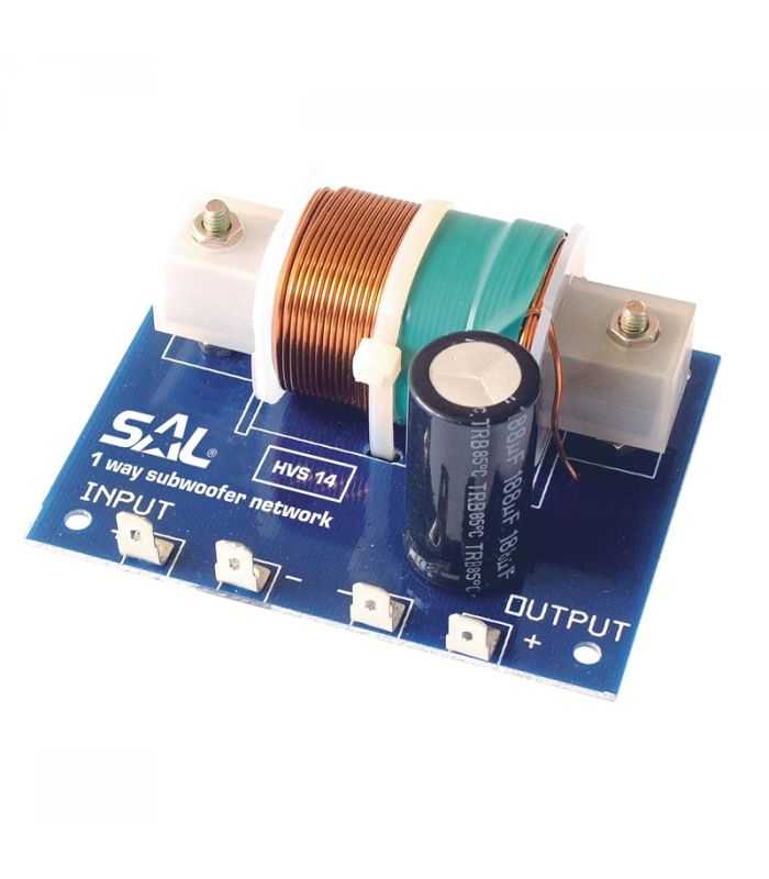 Filtru 4 ohmi si 8 ohmi 300W pentru difuzoare tip subwoofer SAL