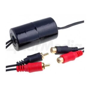 Filtru antiparazitar auto atenuare 2x RCA-2x RCA 4CarMedia