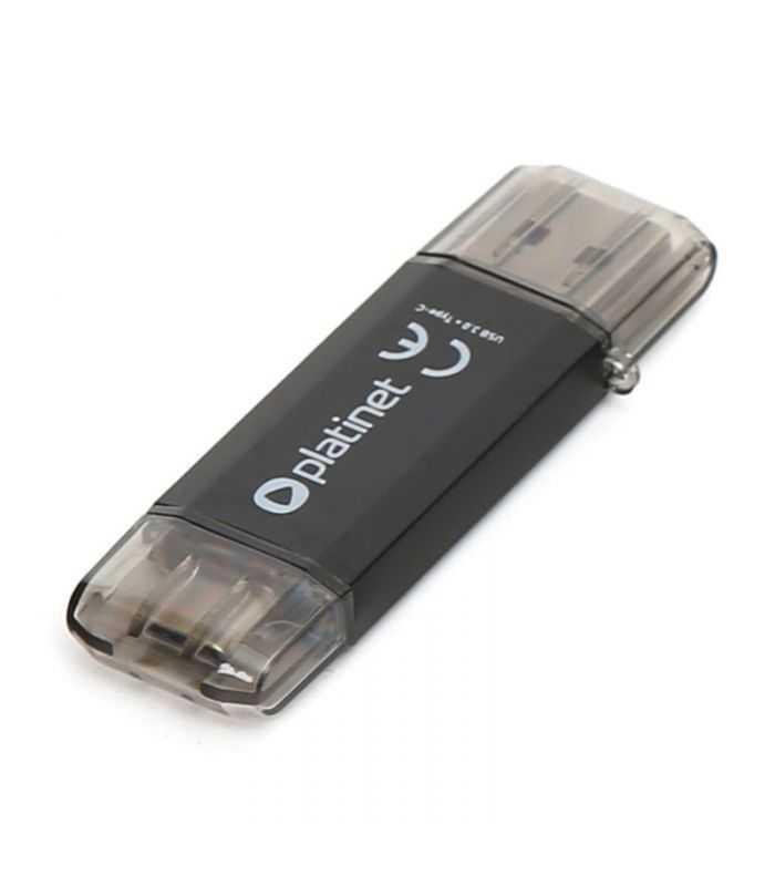 flash drive usb 30 type c 64gb c depo platinet pmfc64s 2