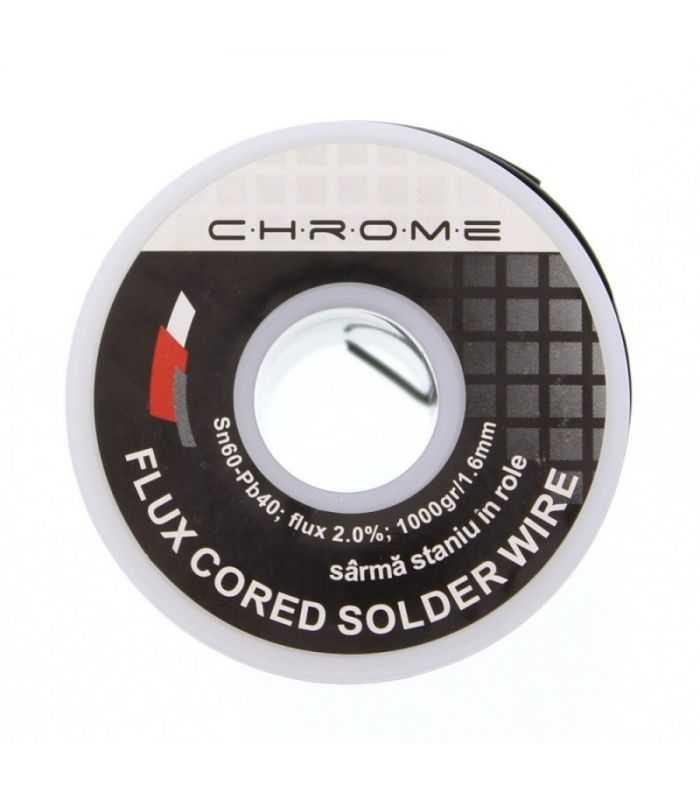 Fludor 1000gr 1.6mm Chrome Sn60-Pb40 Flux 2.0%
