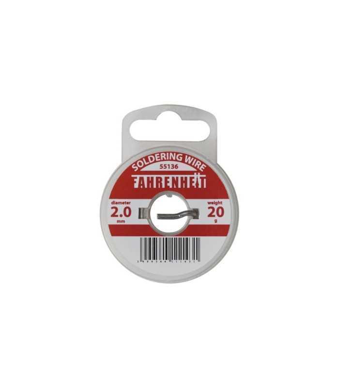 Fludor 2mm 20g Fahrenheit Sn60 Pb40 flux 2% FAHRENHEIT