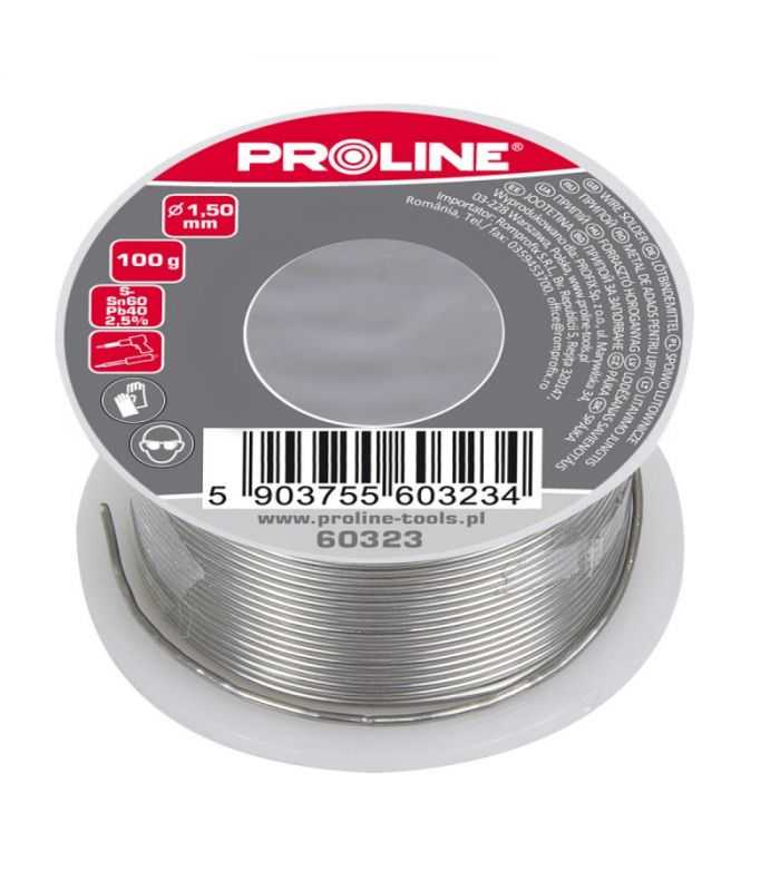 Fludor Rola 15 Mm 100 Grame Sn60 Pb40 Proline 60323