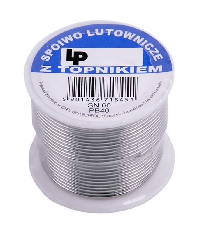 Fludor SN60/PB40 1mm 100gr Z TOPNIKIEM LUT0026-100