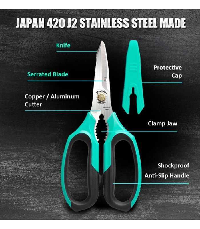 foarfeca 3 in 1 multifunctionala proskit sr 336 2
