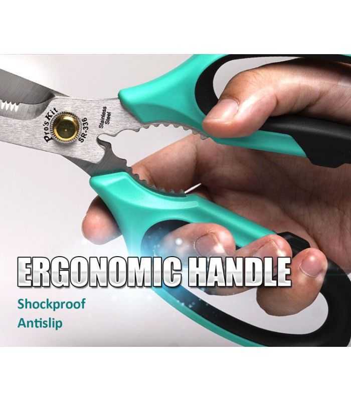 foarfeca 3 in 1 multifunctionala proskit sr 336 8