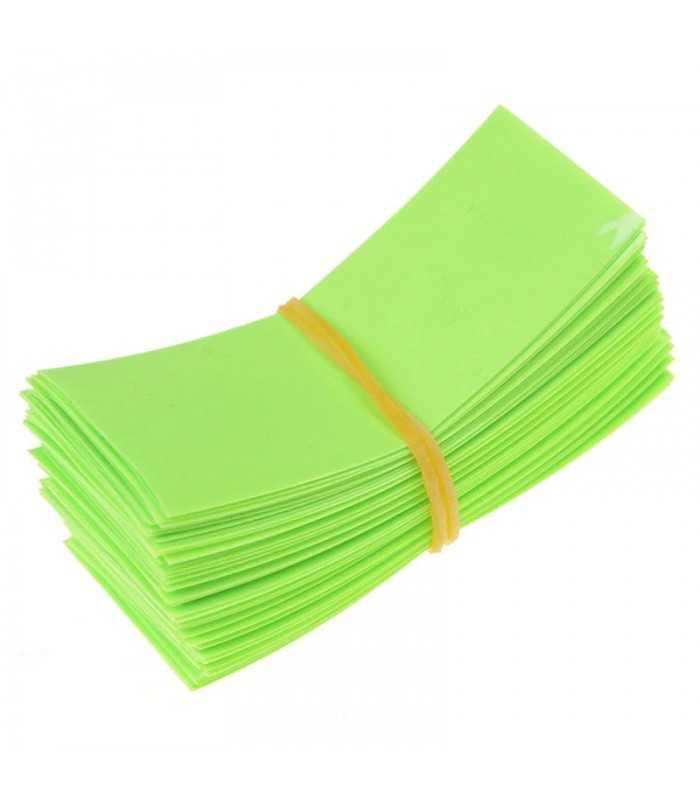 folie termocontractabila pentru acumulatori 18650 verde 1