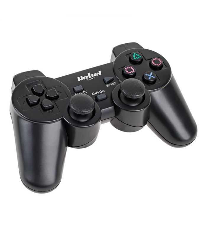Gamepad Wireless Dual Shock Pc Ps3 Rebel