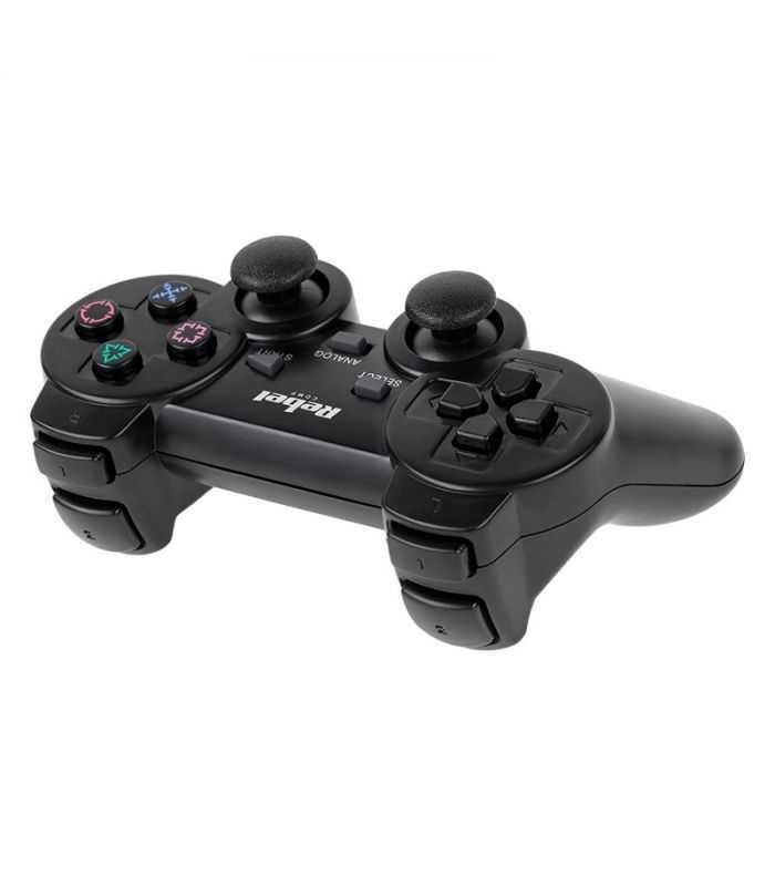 Gamepad Wireless Dual Shock Pc Ps3 Rebel