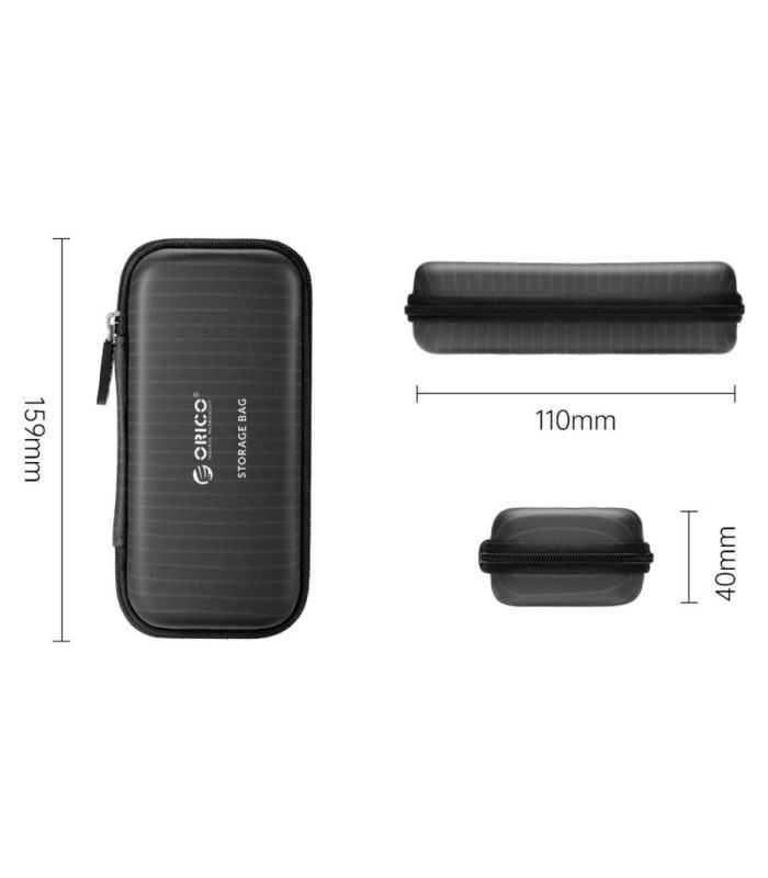 Geanta Transport 159x110x40mm Neagra Orico Pwfm2 Bk