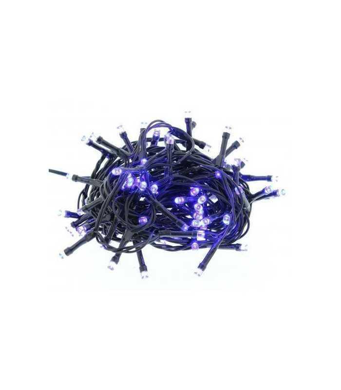 Ghirlanda luminoasa 100 LED-uri albastre cu jocuri de lumini WELL