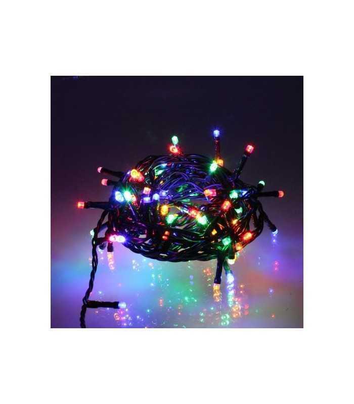 Ghirlanda luminoasa 100 LED-uri multicolore cu jocuri de lumini WELL