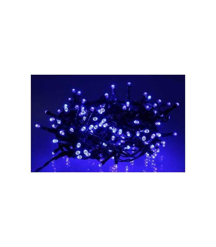Ghirlanda luminoasa 180 LED-uri albastre cu jocuri de lumini well