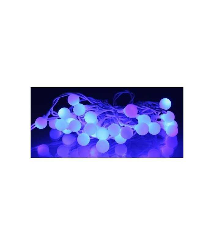ghirlanda luminoasa cu sfere albastre 30 led uri 435m well 1
