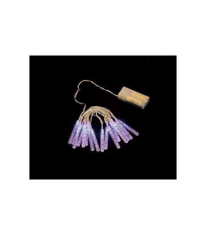 Ghirlanda luminoasa cu turturi 16 LED-uri albastre WELL