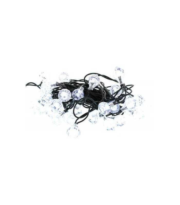 ghirlanda luminoasa forma de diamant 40 led uri albe lumina rece well 1