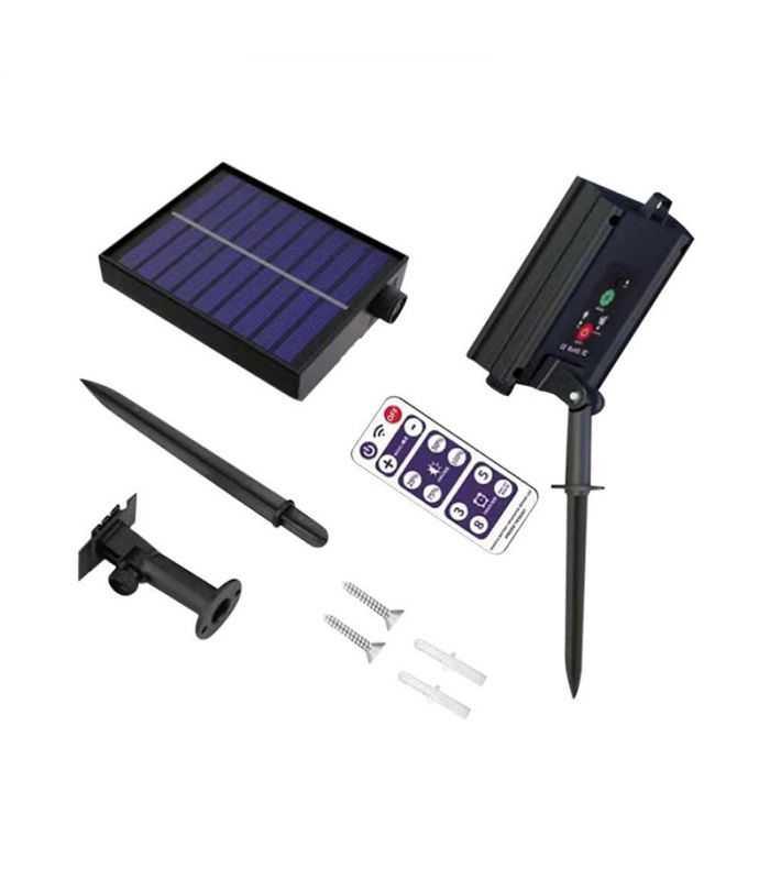 Ghirlanda Solara Led 10x 05w 12m 3000k Ip44 37v 1200mah V Tac Sku 7804