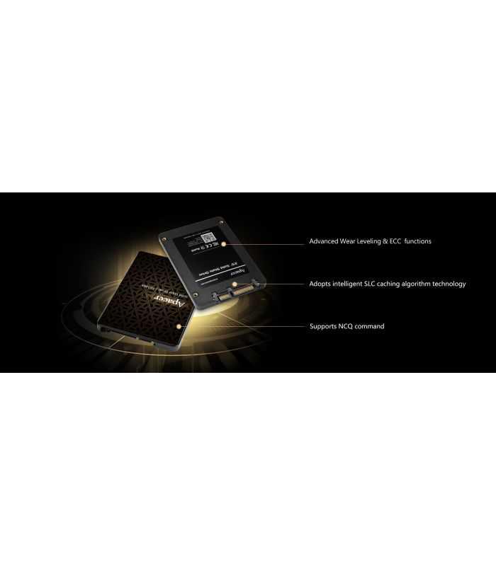 Hard Ssd 25 120gb Sataiii 7mm As340x Apacer Ap120gas340xc 1