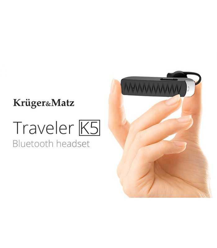 Headset Bluetooth Traveler K5 Krugermatz Km0356