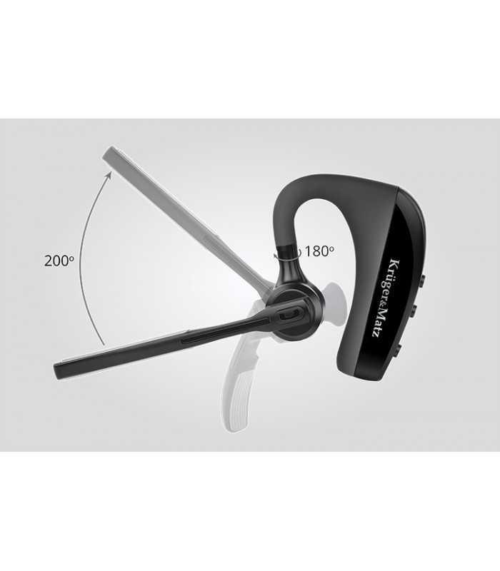 Headset casca BLUETOOTH TRAVELER K20 KRUGER&MATZ 16 headset casca bluetooth traveler k20 krugermatz 7