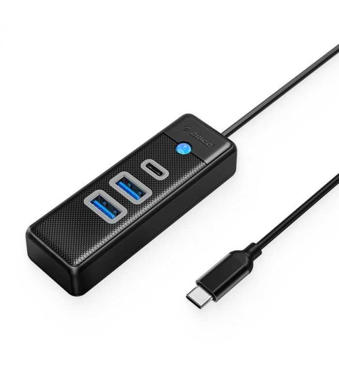 Hub 1x Usb Type C 2x Usb30 Usb Type C 15cm Negru Orico Pwc2u C3
